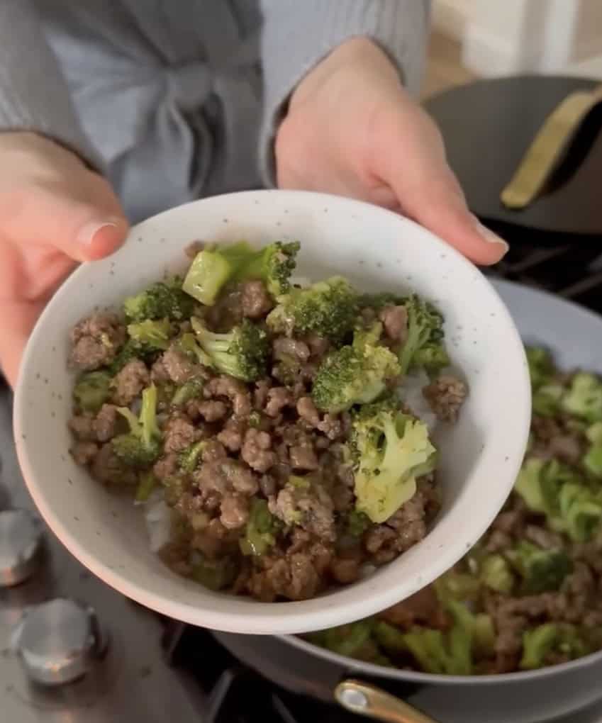 Lazy Night Korean Beef and Broccoli Bowls